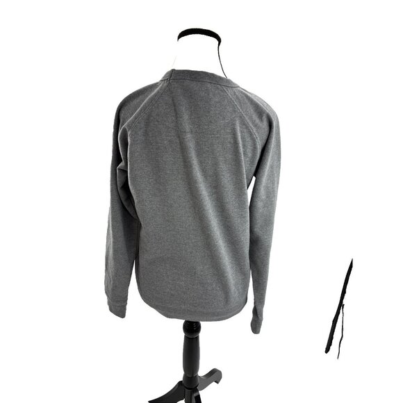 Soffe Womens S Gray Navy Grandma Sweatshirt Pullover Crewneck Military Graphic - Picture 4 of 6